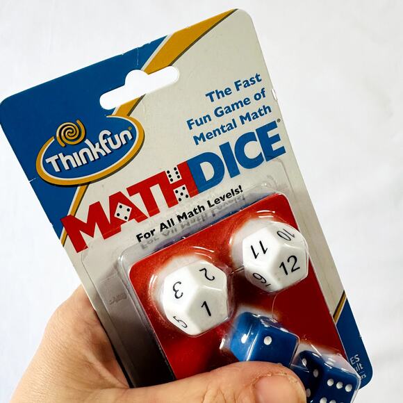 NIB Think Fun Math Dice Learning Game - Picture 4 of 5